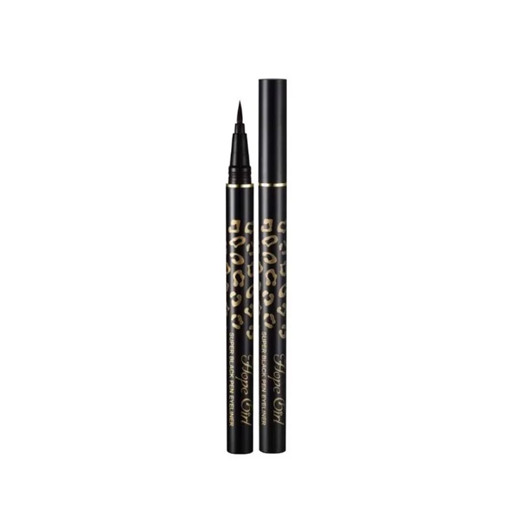 Bút Kẻ Mắt Nước Siêu Mảnh Hope Girl Super Black Pen Eyeliner 0.5g