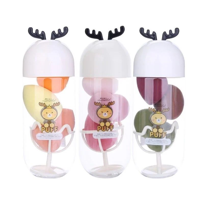 [NHẬP KHẨU][SET 15 MÚT] Bông Mút Trang Điểm Nền Lameila Beauty Egg A80207 (Màu Ngẫu Nhiên)