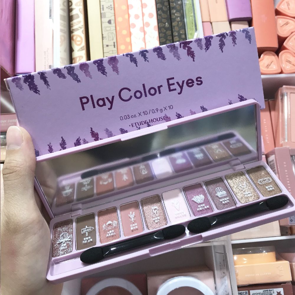 Bảng Phấn Mắt 10 Màu Xinh Xắn Etude Play Color Eyes - Lavender Land (date 11/2024)