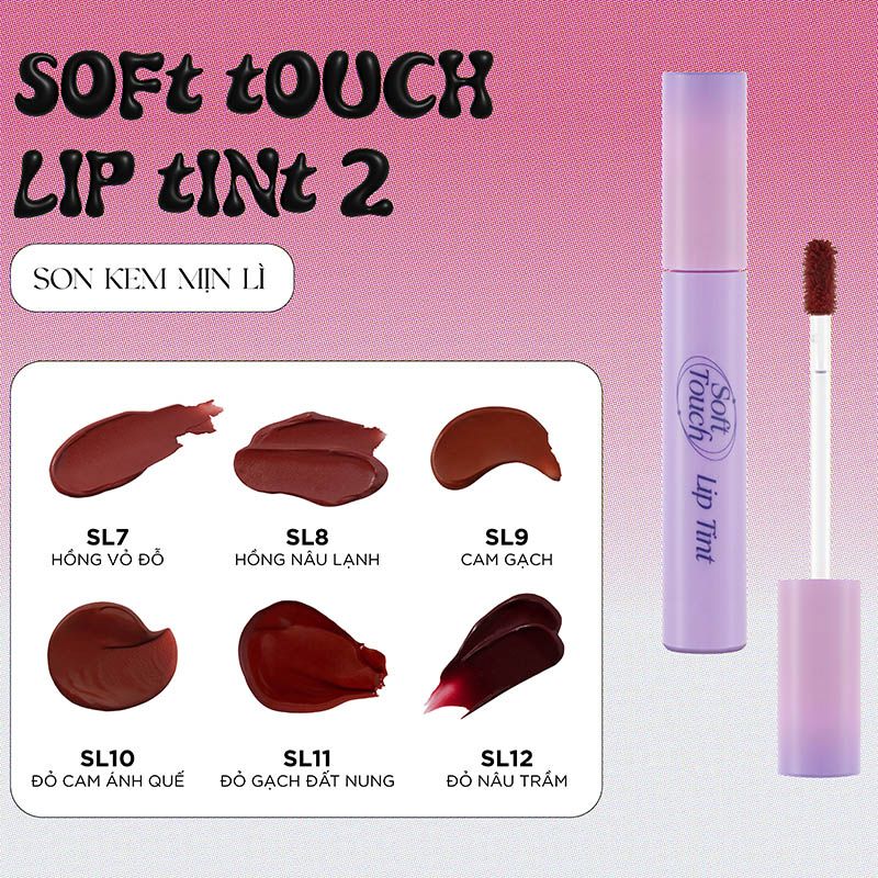 [BLIND BAG][WD14 EDITION] Son Tint Bóng Merzy The Watery Dew Tint Black Pink Edition + Son Kem Lì Merzy Soft Touch Lip Tint Ver 2 - Túi Quà Bí Ẩn 7g