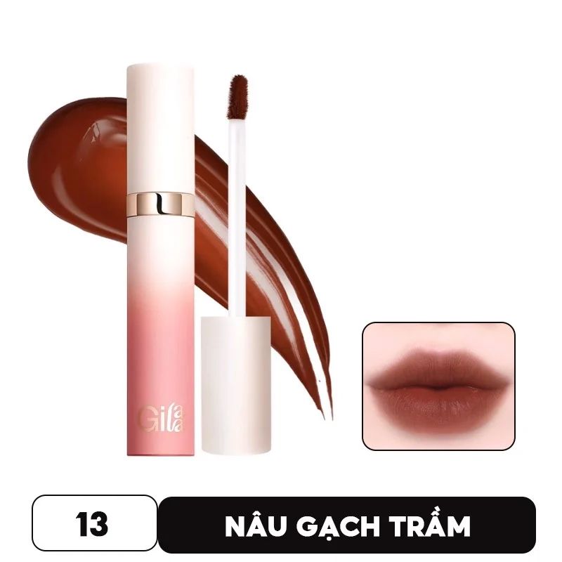 Son Kem Siêu Lì, Lâu Trôi, Mịn Mượt Nhẹ Môi Glamrr Q Long Wear Lip Cream 5g