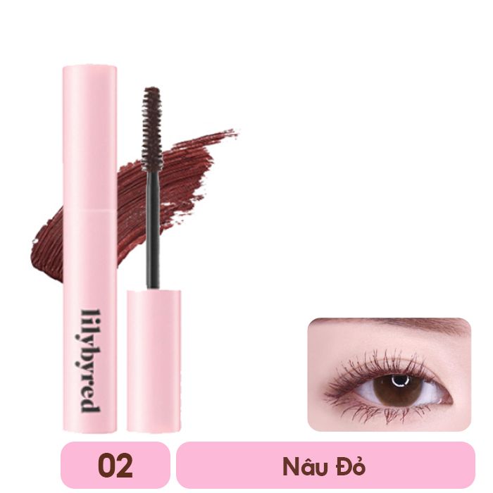 Mascara Siêu Mảnh, Dài và Chống Trôi Lilybyred am9 to pm9 Survival Colorcara 6g