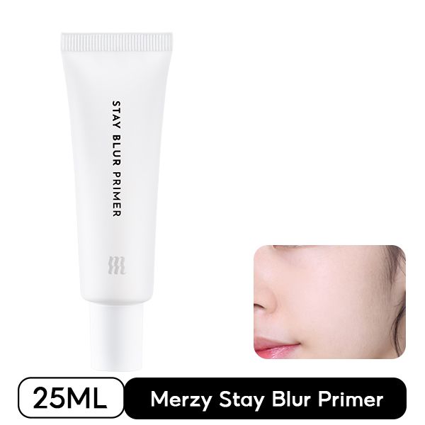 Kem Lót Trang Điểm Che Phủ Lỗ Chân Lông, Làm Mịn Da, Cho Lớp Nền Lâu Trôi Merzy Stay Blur Primer 25ml