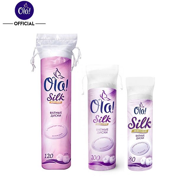 Bông Tẩy Trang Ola Silk Cotton Pads Silk Sense