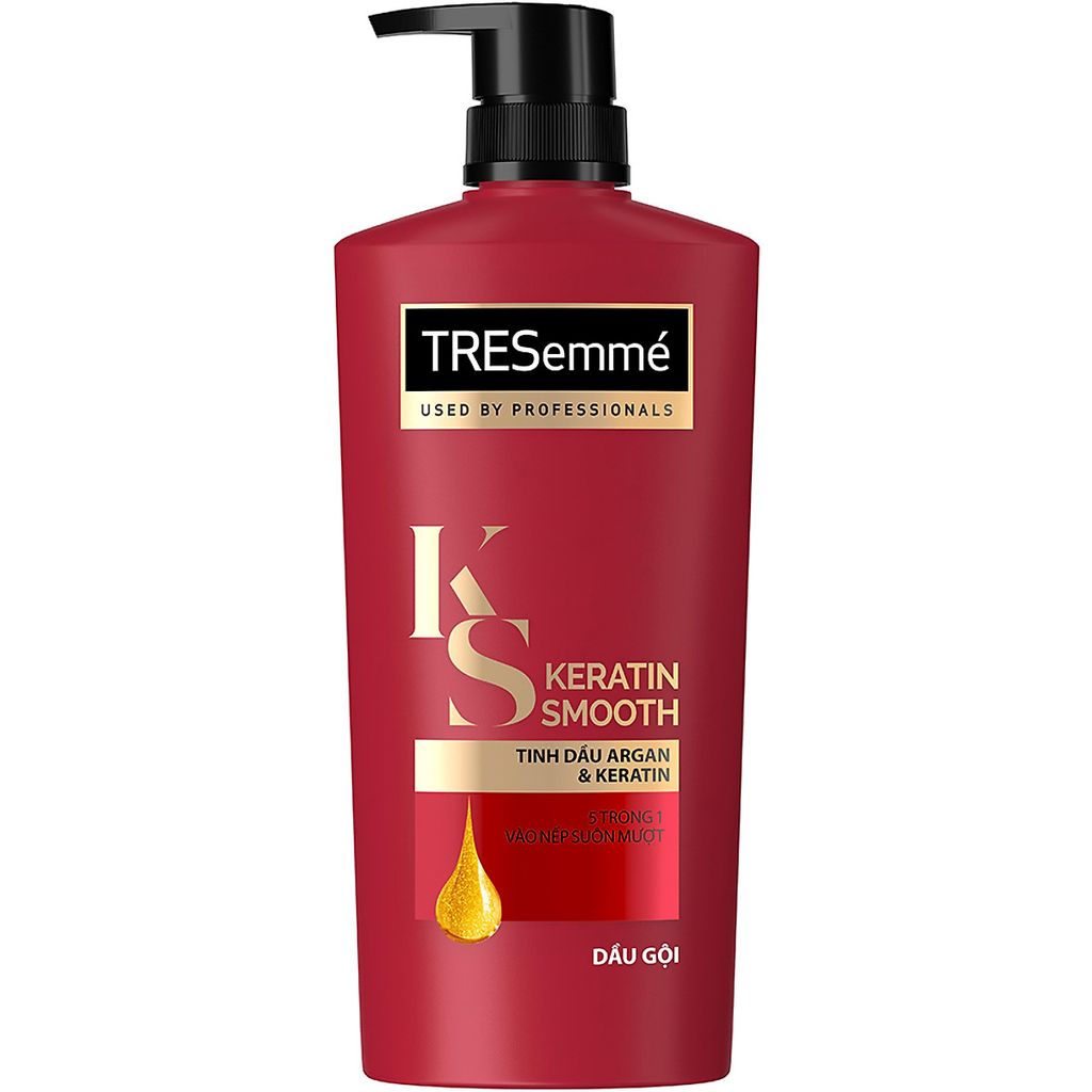 Dầu Gội Dưỡng Tóc Vào Nếp & Suôn Mượt TRESemmé Keratin Smooth Shampoo