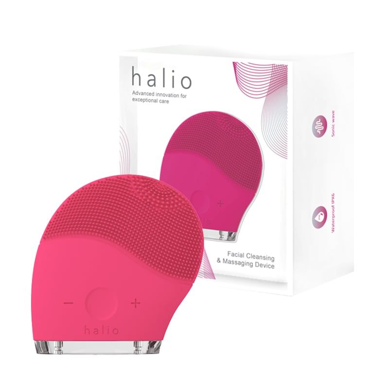 Máy Rửa Mặt Halio Sonic Wave Facial Cleansing & Massaging Device