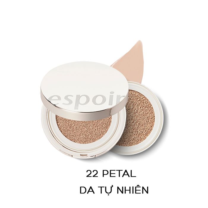 [Set 2 Lõi] Phấn Nước Trang Điểm Hàn Quốc Che Phủ Mỏng Nhẹ Tự Nhiên Espoir Pro Tailor Be Powder Cushion SPF42 PA++