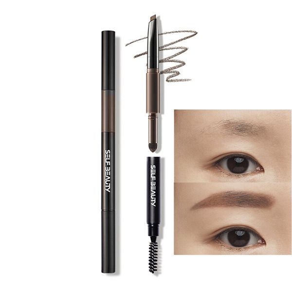 Chì Kẻ Mày 3 Trong 1 Tiện Lợi Cho Đôi Chân Mày Hoàn Hảo Self Beauty Glam Up 3 In 1 Eyebrow #03