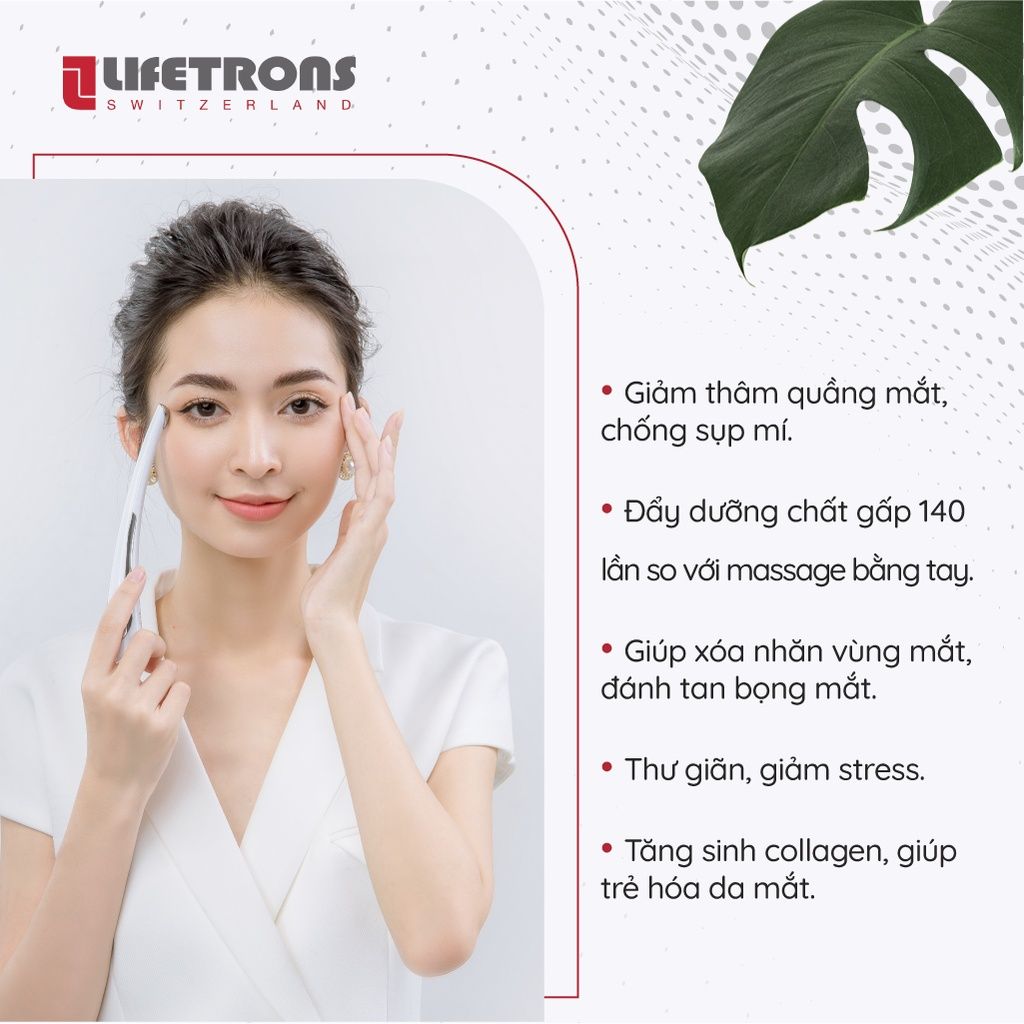 Máy Massage Chống Lão Hóa, Trị Liệu Mắt Lifetrons EM-700