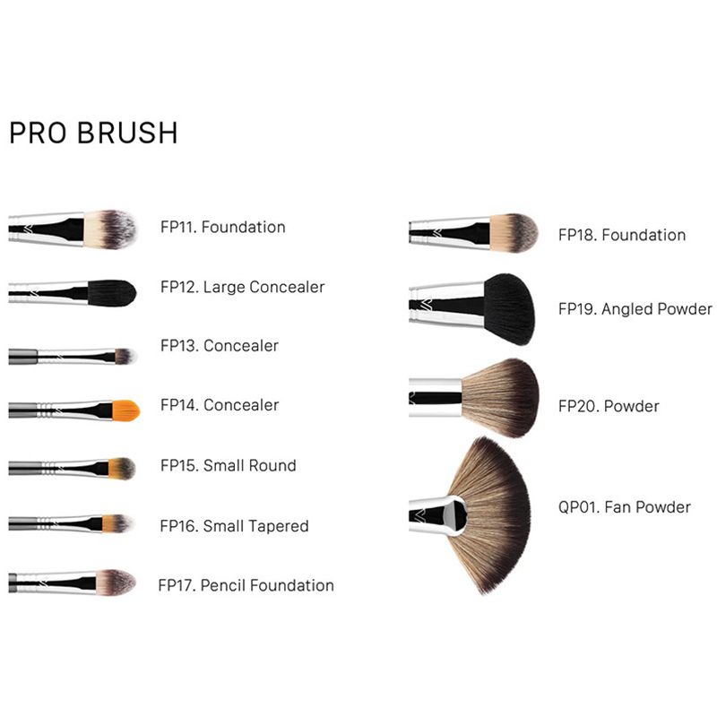 Cọ Nền Đầu Nhọn Vacosi Pencil Foundation Brush - FP17