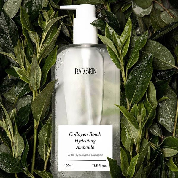 Nước Hoa Hồng BAD SKIN Cấp Ẩm Collagen Bomb Hydrating Ampoule 400ml