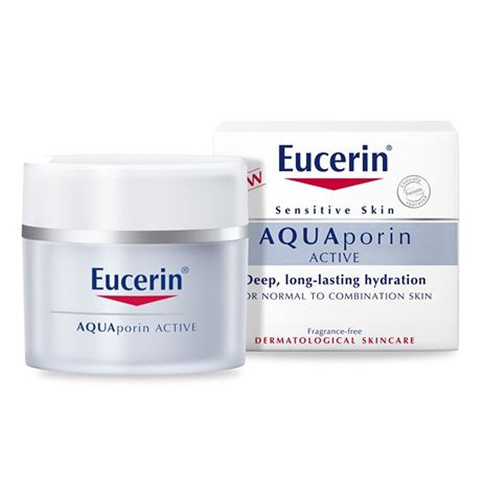 Kem Dưỡng Ẩm Cho Da Thường Đến Da Hỗn Hợp Eucerin UltraSensitive Aquaporin Nourishing Gel Cream 50ml