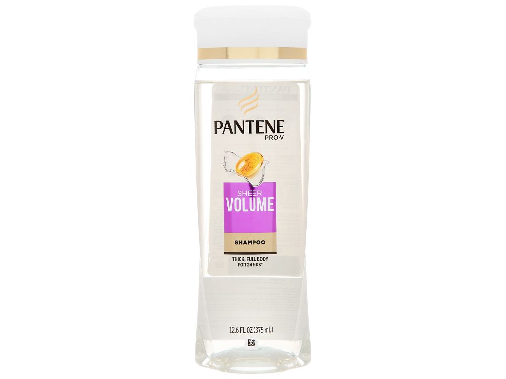 Dầu Gội Làm Dày Và Phồng Chân Tóc Pantene Pro-V Sheer Volume Shampoo 375ml