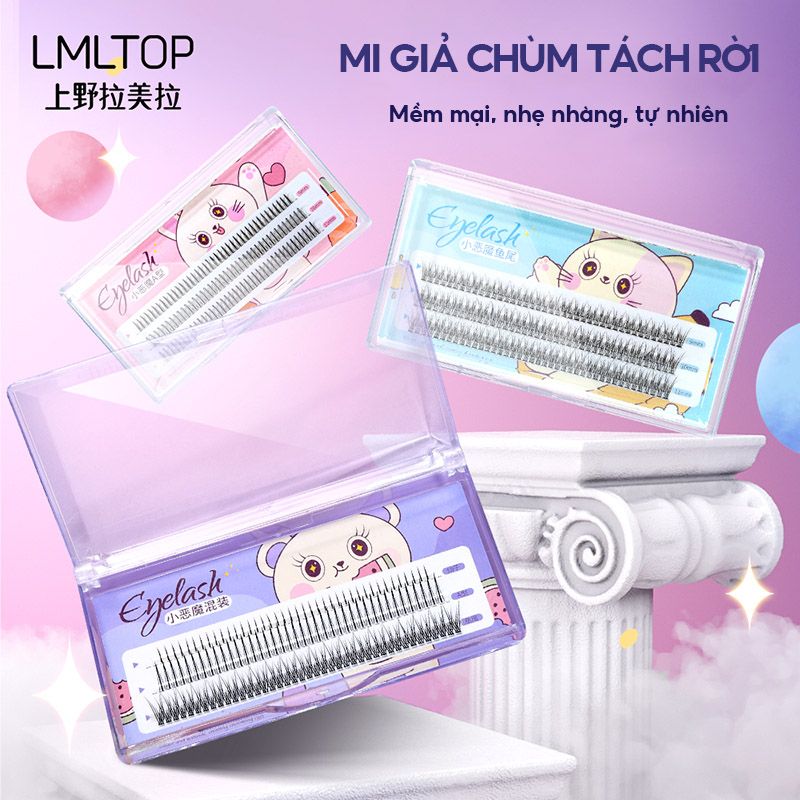 [NHẬP KHẨU] Lông Mi Giả Mềm Mại Tự Nhiên, Không Gây Nặng Mí LMLTOP Eyelash