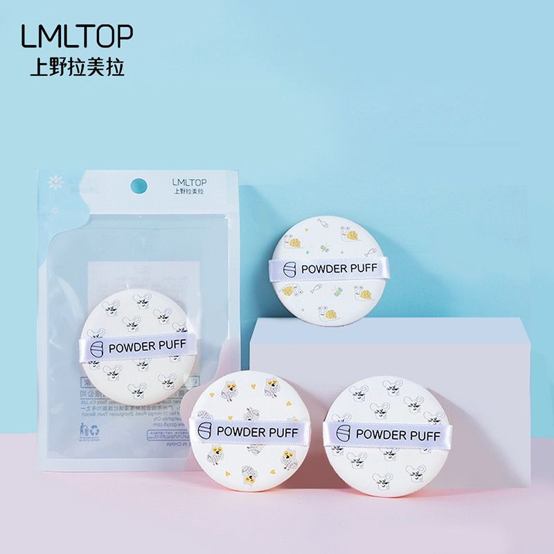 [NHẬP KHẨU] Mút Tán Cushion Họa Tiết Siêu Đáng Yêu LMLTOP Powder Puff A80086