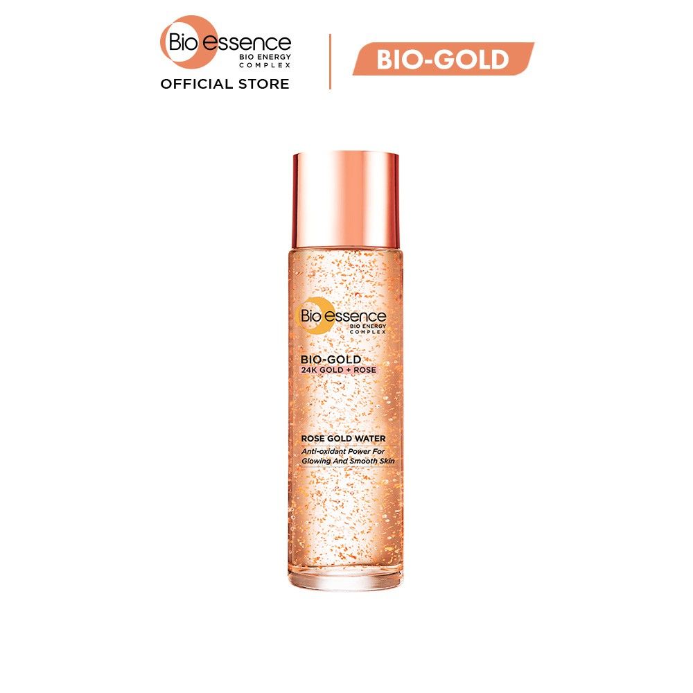 [2 Items] Bộ Dưỡng Ngăn Ngừa Lão Hóa Bio-essence Bio Gold Night Cream 40g + Gold Rose Water 30ml