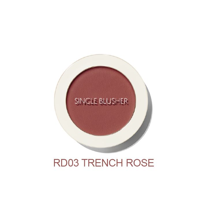 Phấn Má Hồng Hàn Quốc Xinh Xắn The Saem Single Blusher 5g