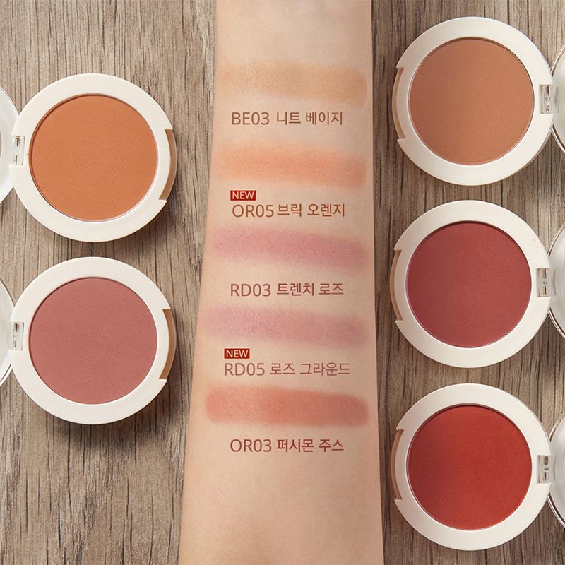 Phấn Má Hồng Hàn Quốc Xinh Xắn The Saem Single Blusher 5g