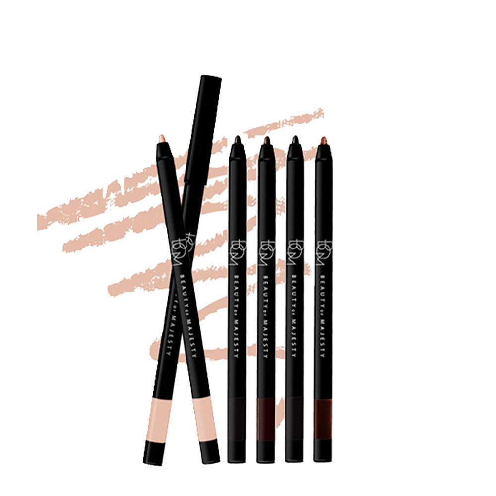 Chì Kẻ Mắt Dạng Gel Rõ Nét, Lâu Trôi B.O.M My Waterproof Gel Eyeliner 0.7g - Màu 702 Real Brown (date 11/2024)