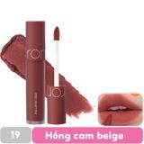 [MÀU 1-30] Son Kem Lì Cực Nhẹ Môi Romand Zero Velvet Tint 5.5g