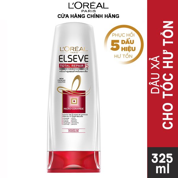 [325ml] Dầu Xả Phục Hồi Tóc L'Oreal Elseve Total Repair 5 Conditioner