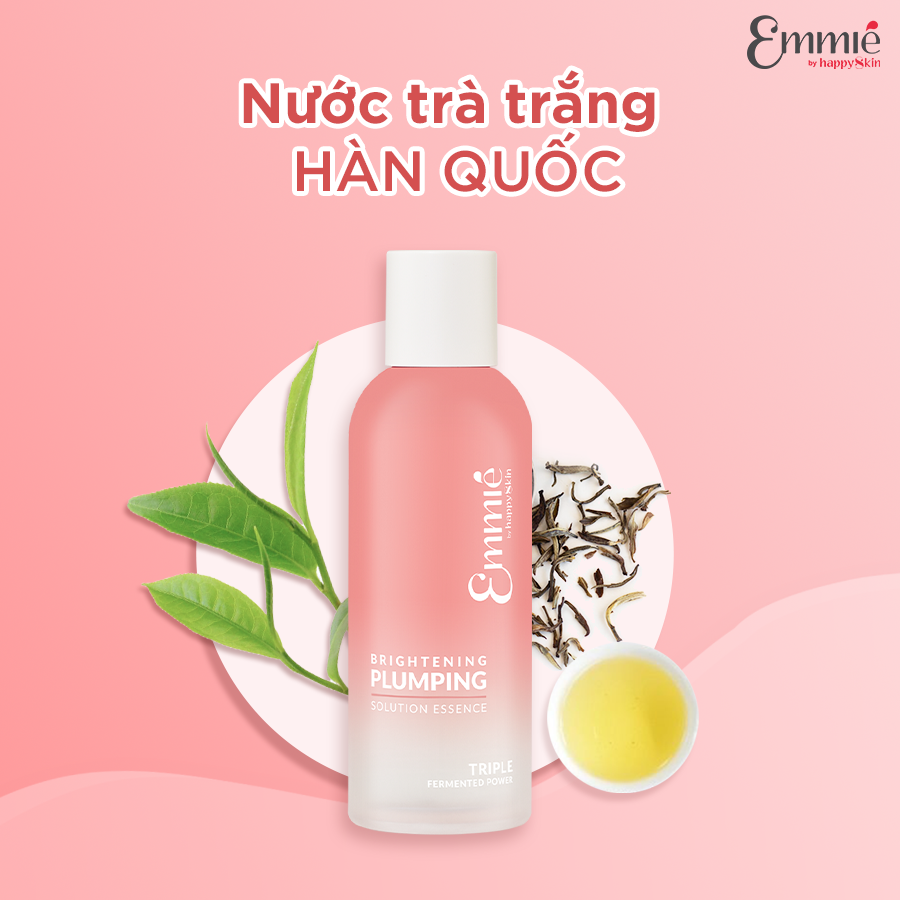 Nước Dưỡng Hỗ Trợ Làm Sáng Da Emmié By Happy Skin Brightening Plumping Solution Essence 230ml