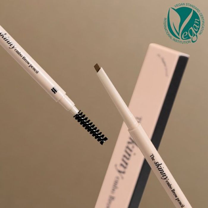 Chì Kẻ Mày Ngang Siêu Mảnh, Sắc Nét, Thuần Chay Lâu Trôi Merzy The Skinny Embo Brow Pencil 0.07g