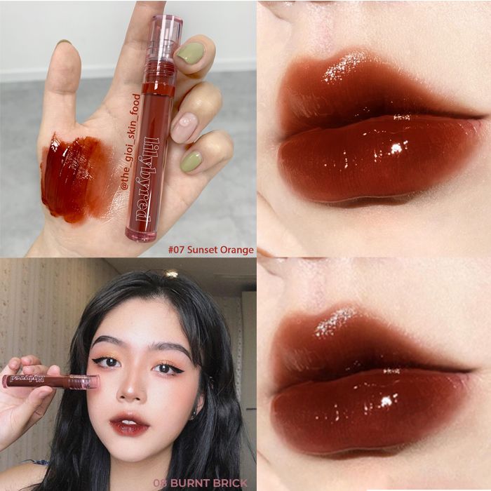 Son Tint Lì, Dưỡng Ẩm Cho Đôi Môi Căng Mọng Lilybyred Glassy Layer Fixing Tint 3.8g