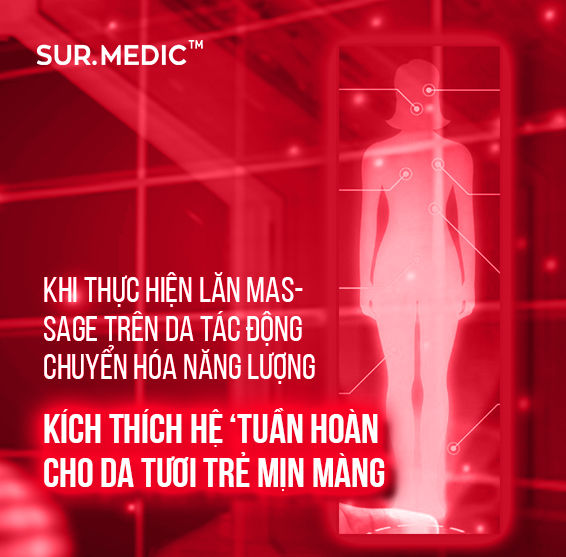 Thanh Lăn Massage Tan Mỡ, Săn Cơ Định Hình Body Fil Body Hot Gel Cream Sur.Medic+ 100ml