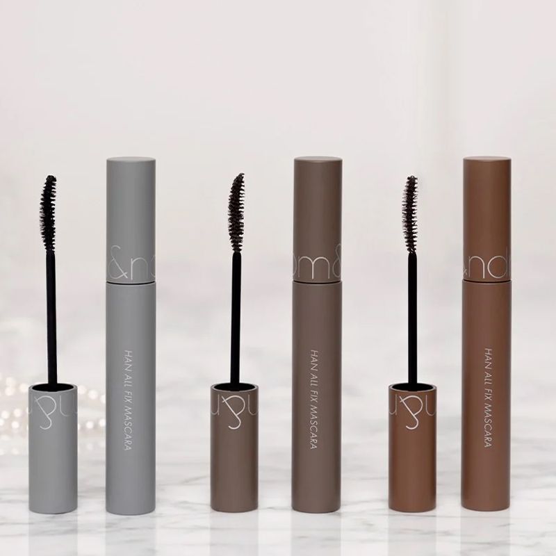 Mascara Chuốt Mi Siêu Dài Và Cong Mi Tự Nhiên, Chống Trôi Hiệu Quả Romand Han All Fix Mascara - Han All Line 7g