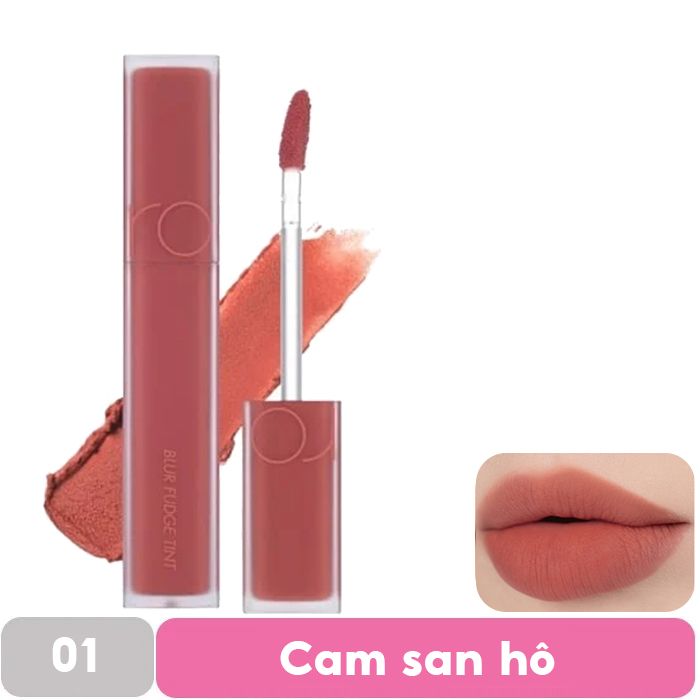 Son Kem Lì, Lên Màu Chuẩn, Mịn Môi Romand Blur Fudge Tint 5g