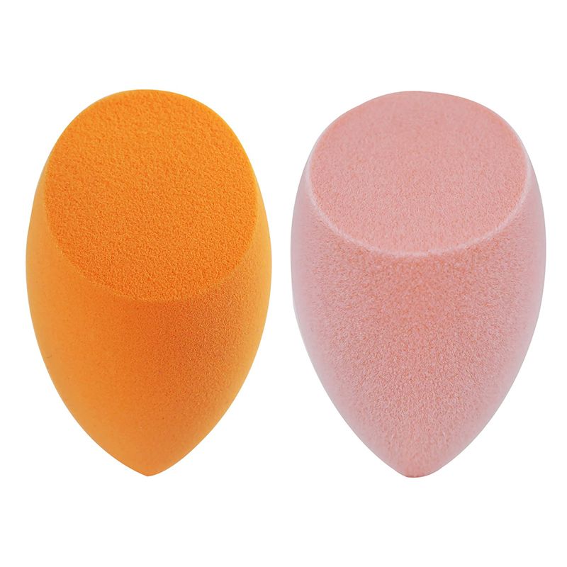 Set 2 Bông Mút Trang Điểm gồm: Mút Tán Kem Nền Real Techniques Miracle Complexion Sponge Và Bông Phủ Phấn Miracle Power Sponge