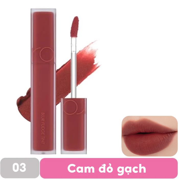 Son Kem Lì, Lên Màu Chuẩn, Mịn Môi Romand Blur Fudge Tint 5g