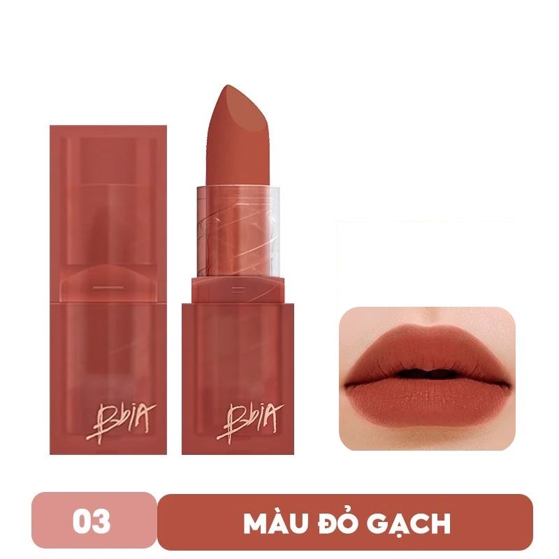 Son Thỏi Lì, Mịn Mượt Nhẹ Môi Bbia Last Powder Lipstick 3.5g