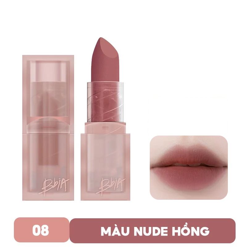 Son Thỏi Lì, Mịn Mượt Nhẹ Môi Bbia Last Powder Lipstick 3.5g