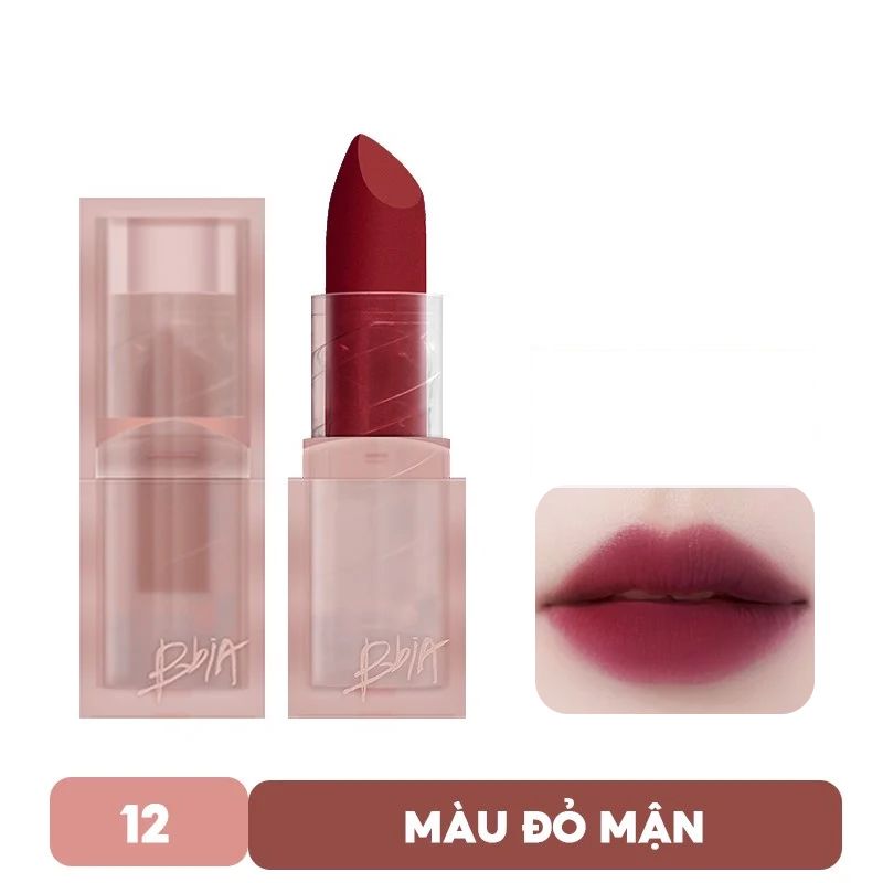 Son Thỏi Lì, Mịn Mượt Nhẹ Môi Bbia Last Powder Lipstick 3.5g