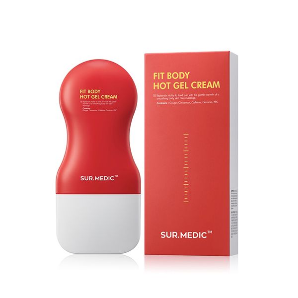 Thanh Lăn Massage Tan Mỡ, Săn Cơ Định Hình Body Fil Body Hot Gel Cream Sur.Medic+ 100ml