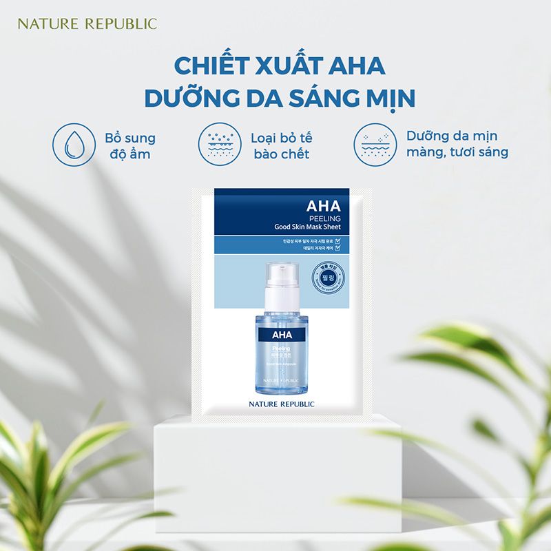 Mặt Nạ Dưỡng Ẩm, Ngăn Ngừa Mụn Nature Republic Good Skin Mask Sheet 24g