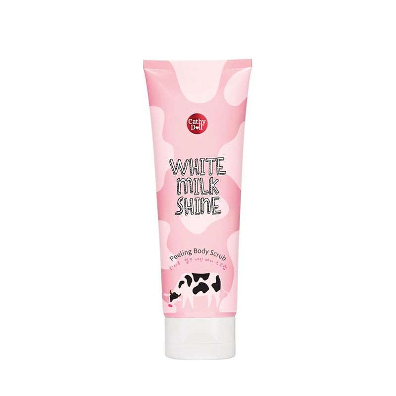 Tẩy Tế Bào Chết Sữa Bò Cathy Doll White Milk Shine Peeling Body Scrub 320ml