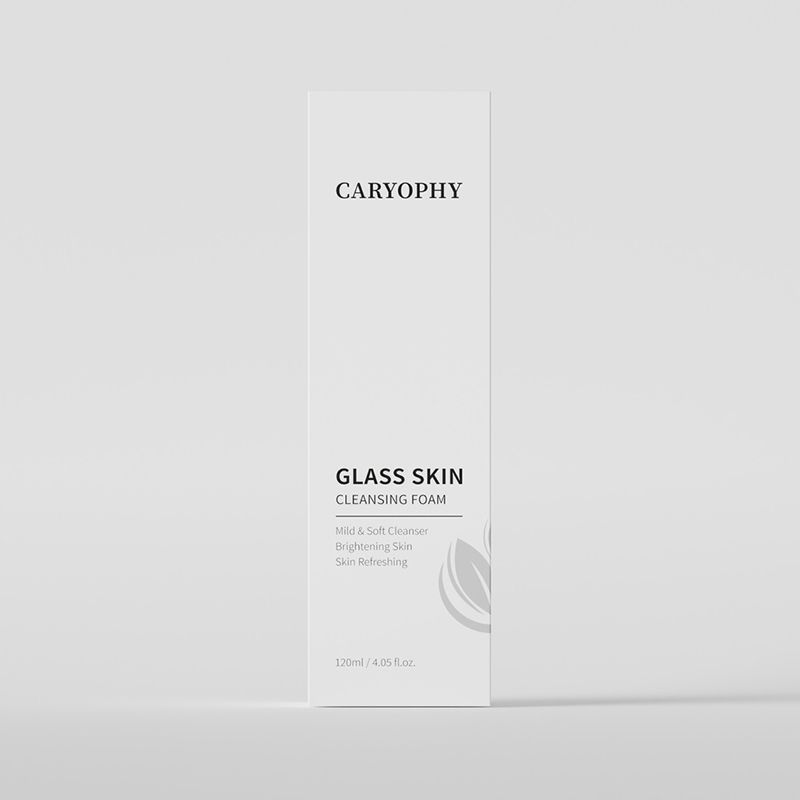 Sữa Rửa Mặt Tạo Bọt Hỗ Trợ Làm Sáng Da Caryophy Glass Skin Cleansing Foam 120ml