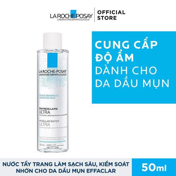 [2 Items] Bộ Sản Phẩm Sữa Chống Nắng & Tẩy Trang Da Nhạy Cảm La Roche-Posay Anthelios Invisible Fluid 50ml +  Mini Micellar Water Sensitive Skin 50ml