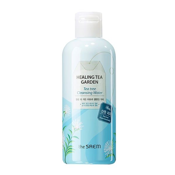 Nước Tẩy Trang Chiết Xuất Từ Các Loại Lá Trà The Saem Healing Tea Garden Cleansing Water 300ml