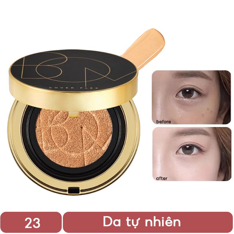 Phấn Nước Trang Điểm Che Phủ Tốt, Khuyết Điểm, Lâu Trôi B.O.M Cover Flex Cushion SPF50+/ PA+++ 15g