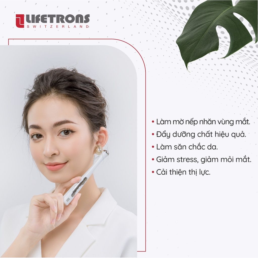 Máy Massage Chống Lão Hóa Vùng Da Mắt Lifetrons EM-100