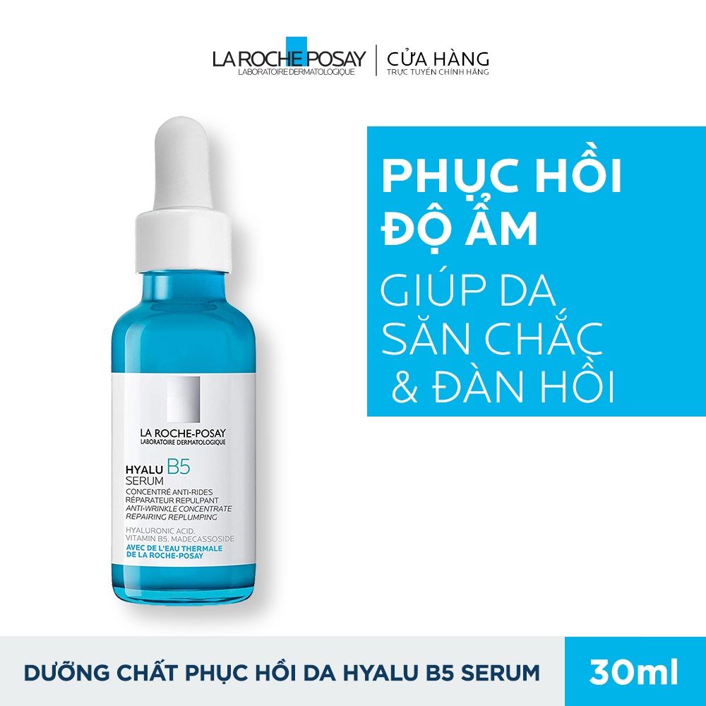 Serum La Roche-Posay Tinh Chất Hỗ Trợ Phục Hồi Da, Cấp Ẩm Cho Da La Roche-Posay Hyalu B5 Serum 30ml