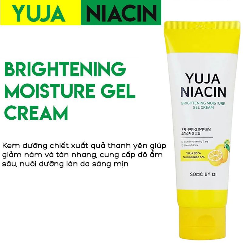 Gel Dưỡng Trắng Da Chiết Xuất Quả Thanh Yên Some By Mi Yuja Niacin Brightening Moisture Gel Cream 100ml