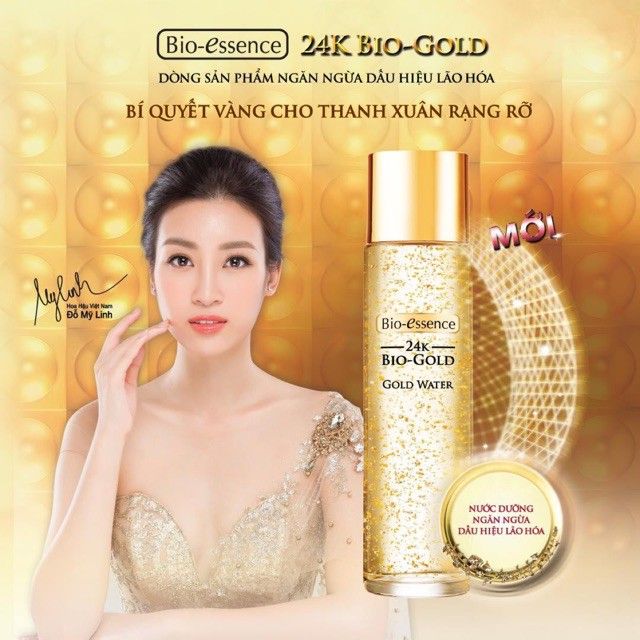 Nước Dưỡng Ngừa Lão Hóa Tinh Chất Vàng Bio-essence Bio-Gold Gold Water 150ml