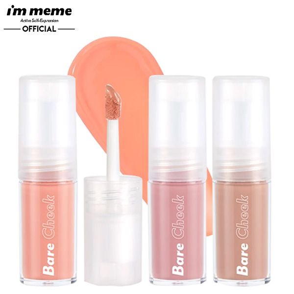 Má Hồng Dạng Kem Cho Đôi Má Hồng Hào, Tươi Tắn I'm Meme I'm Bare Cheek Liquid 3ml