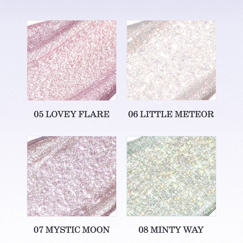 [NEW][LIQUID GLITTER] Gel Nhũ Mắt Lấp Lánh, Bền Màu, Lâu Trôi Romand The Universe Liquid Glitter 2g