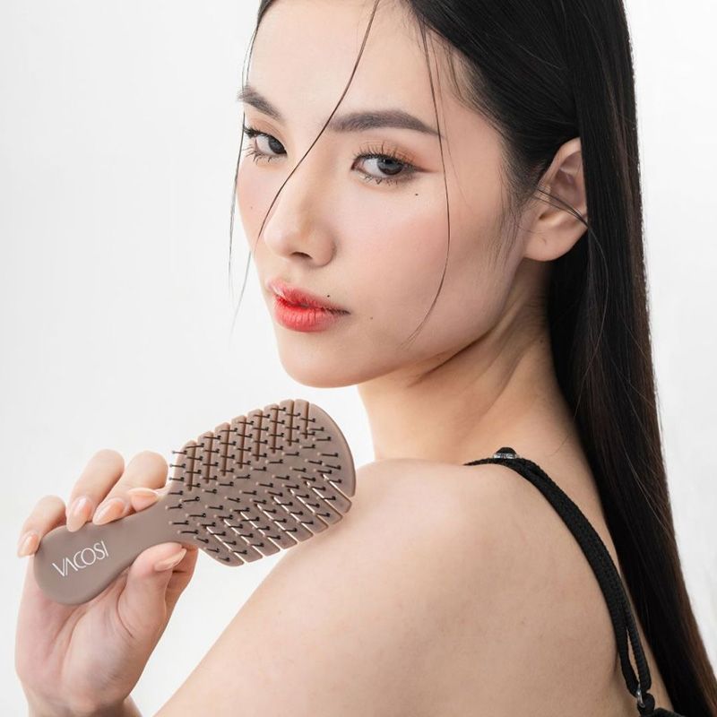 Lược Gỡ Rối Size Bỏ Túi Vacosi Travel Hairbrush - C05